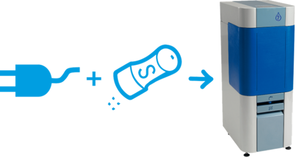 Wie das Watter-System functioniert und das desinfektionmittel produziert