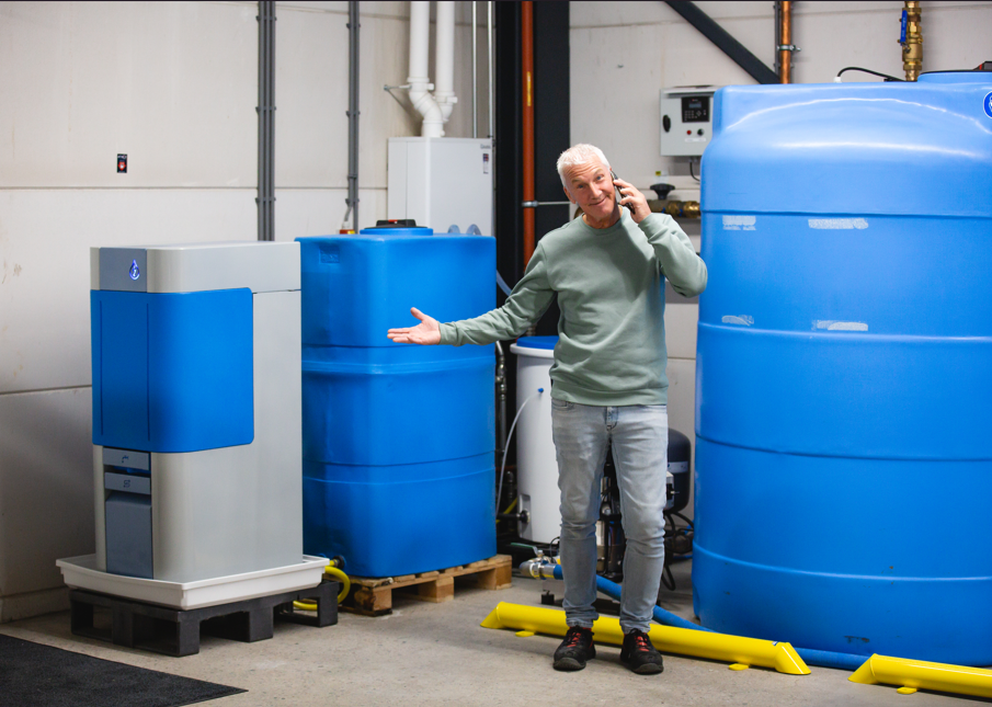 Coolpack met zijn nieuwe Watter systeem