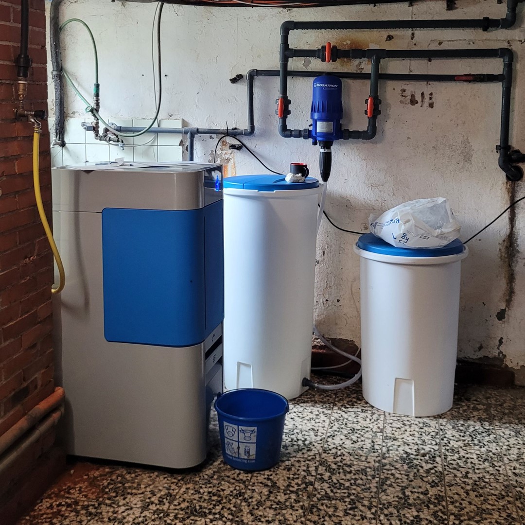 Watter-System beim Milchviehhalter Marcel Brookhuis